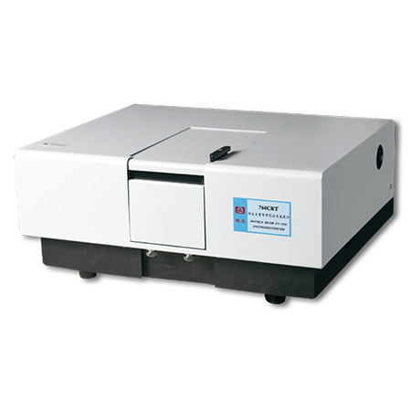 760CRT雙光束紫外可見分光光度計